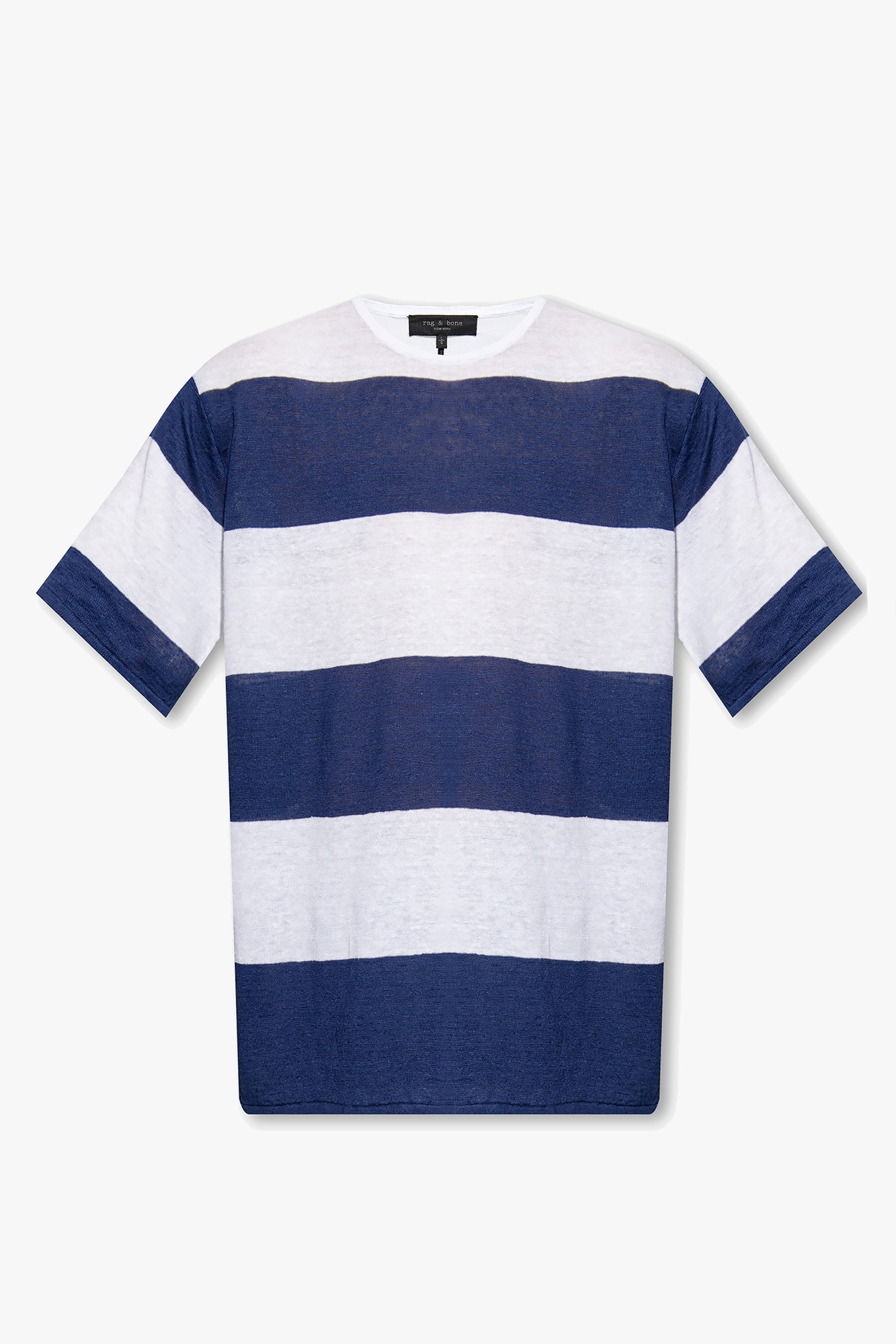 GenesinlifeShops GB - shirt Rag & Bone - Navy blue 'Kerwin' T